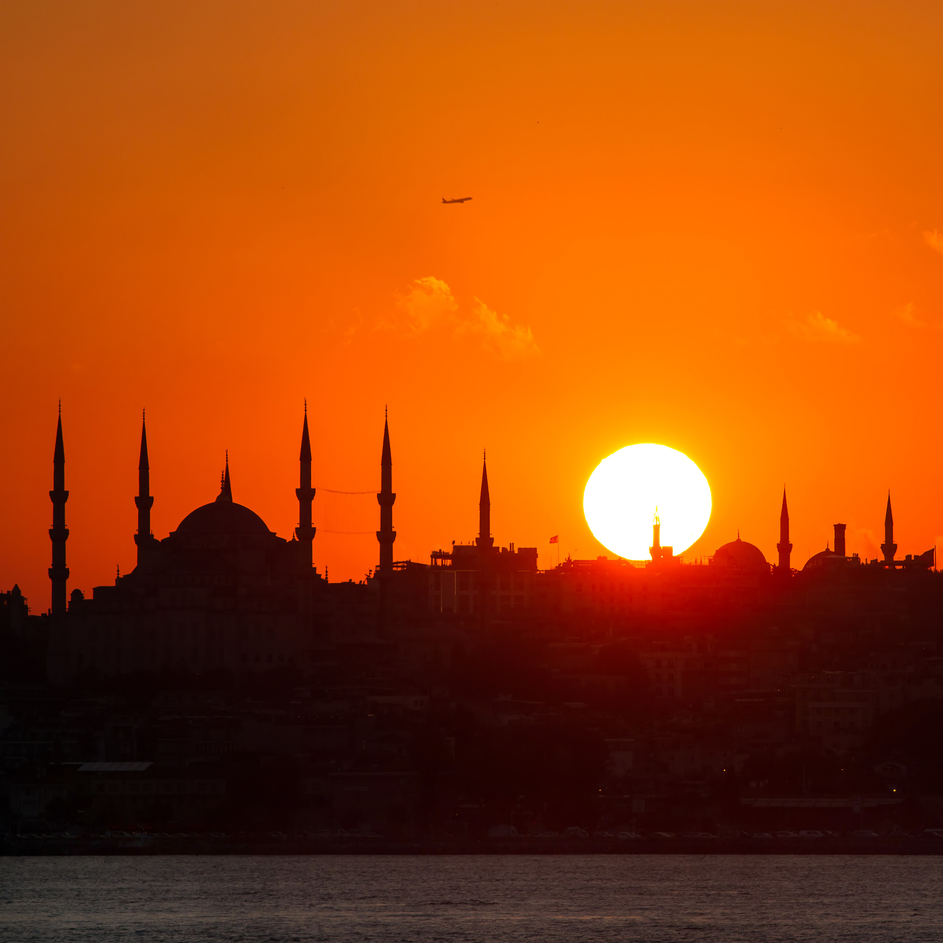 Sunset over Istanbul